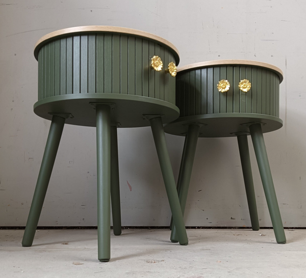 Set Nachtkastjes Bayberry Rond