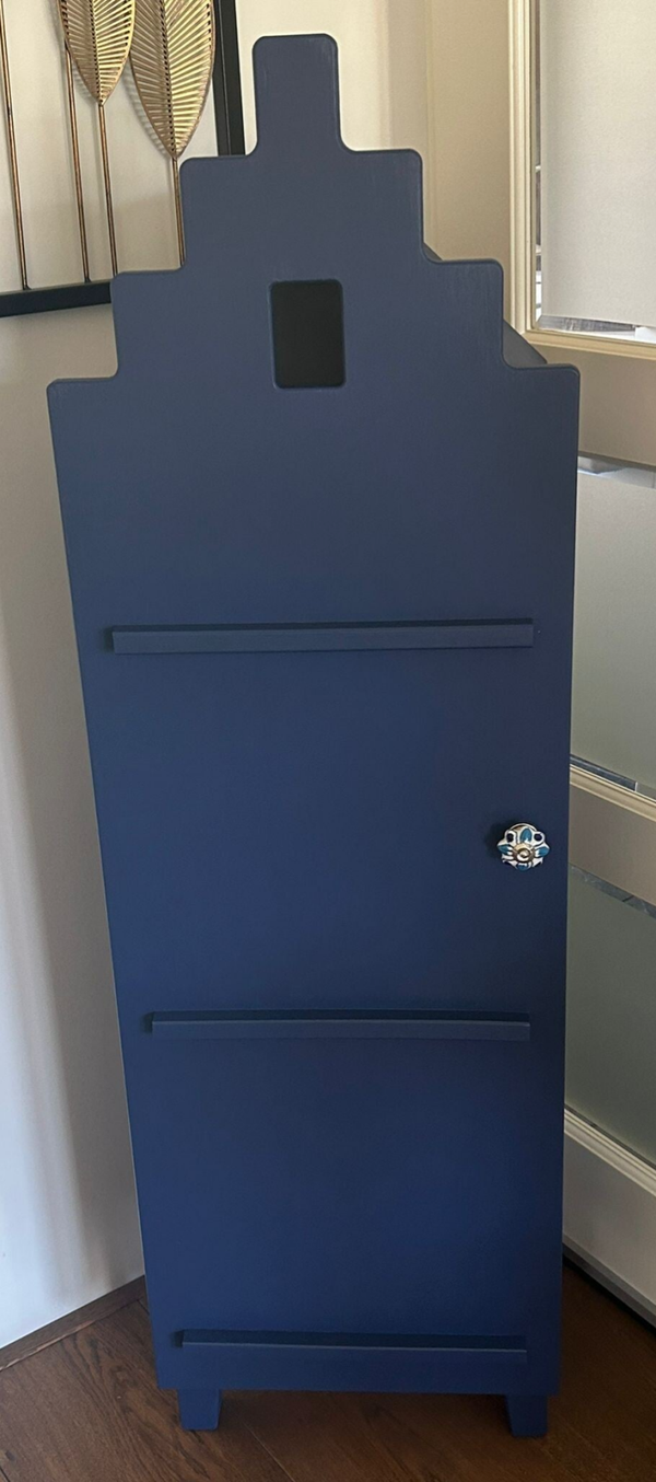 Trapgevel Huis Kastje / Liberty Blue