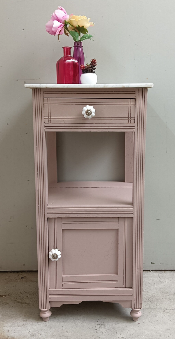 Nachtkastje / Plantentafel / Wandkastje Damask