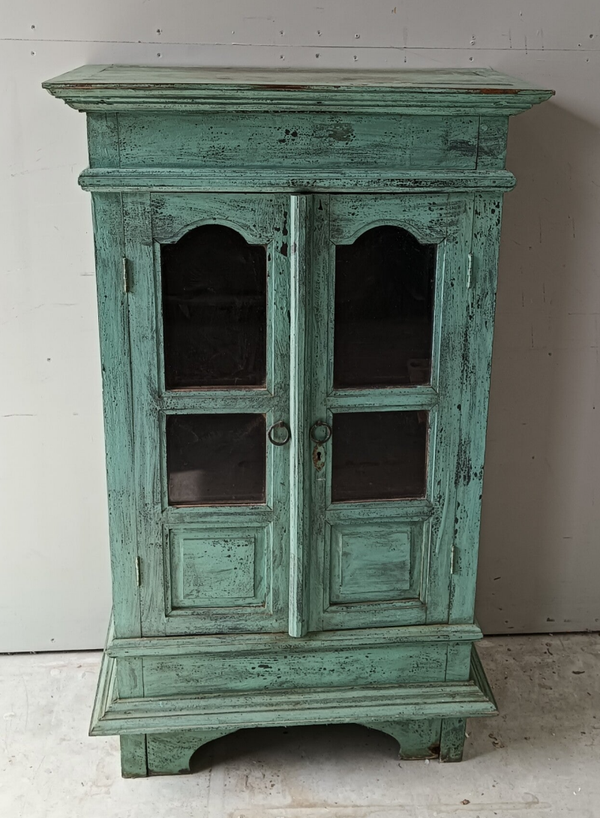 Vitrinekastje Vintage Ibiza Green