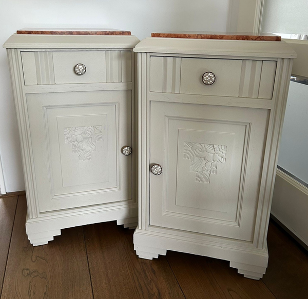 Set Nachtkastjes Marmer Chateau
