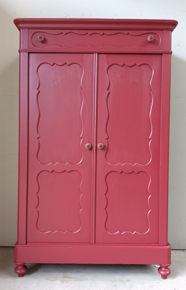 Biedermeier Meidenkast Cranberry
