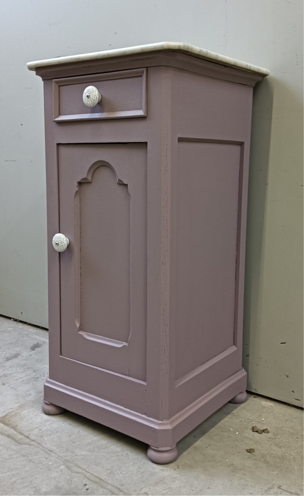 Wandkastje / Nachtkastje Lavender Haze Marbel