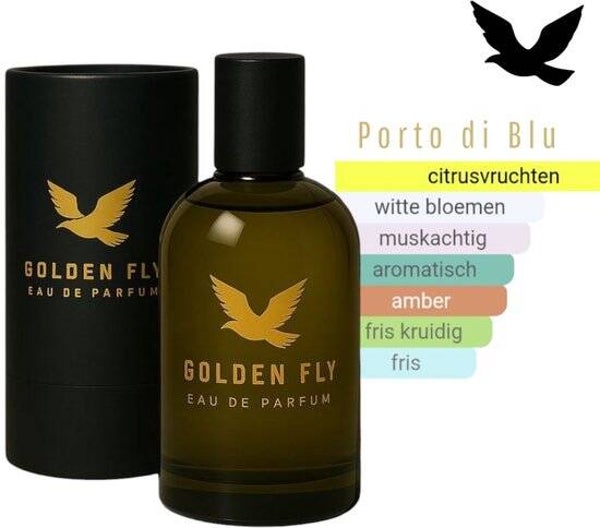 Golden Fly - Golden Fly - Porto di Blu - Eau de parfum - Unisex- 50ml - betaalbare luxe.