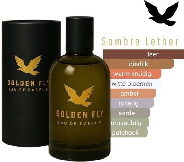 Golden Fly - Golden Fly - Sombré Lether - Eau de parfum - Unisex- 50ml - betaalbare luxe.