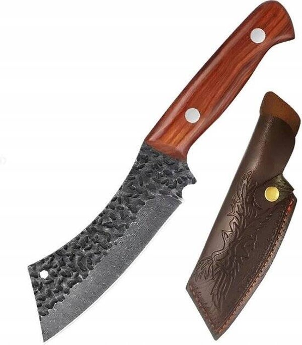 Japans koksmes - Foxter - hout - RVS 22cm lang