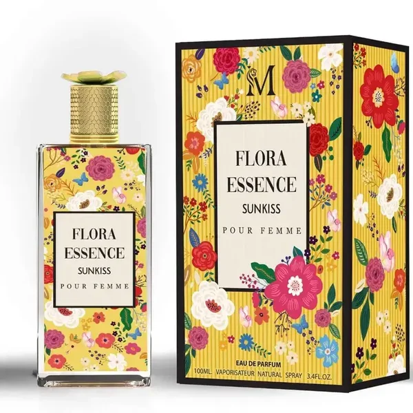 Bloemige merkgeur - Flora Essence - Sun Kiss - Eau de parfum 100ml - Pour Femme