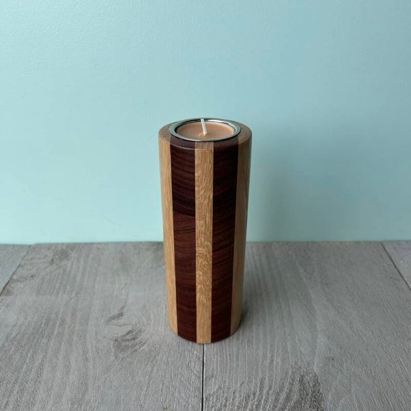 Houten Kandelaar #104