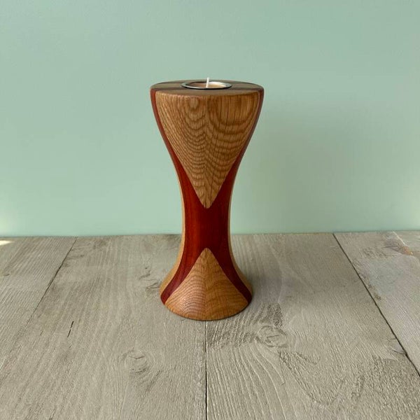 Houten Kandelaar #110