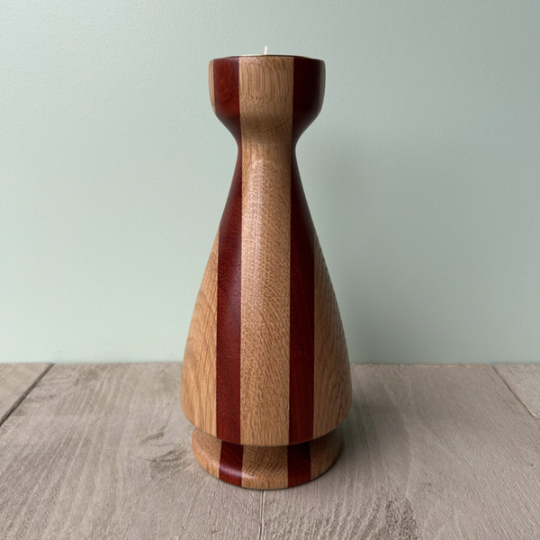 Houten Kerstboom met Theelicht #15