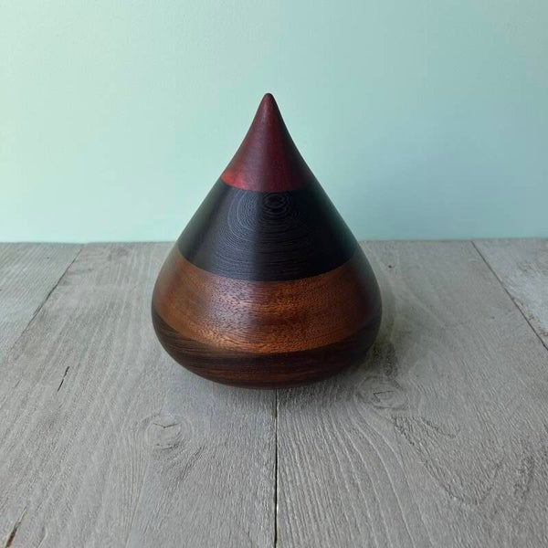 Houten Samengestelde Urn #1