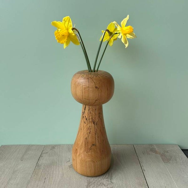 Houten Vaas #5