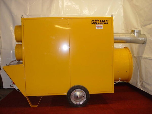 Indirect gestookte heater 110KW