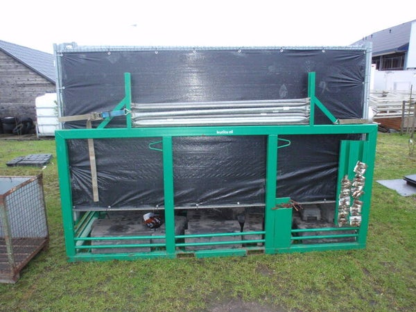 Bouwhekken met zwart zeil nr. 4000