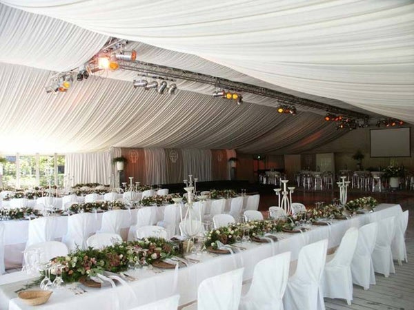 Professionele alu-frame tent 6 x 9m