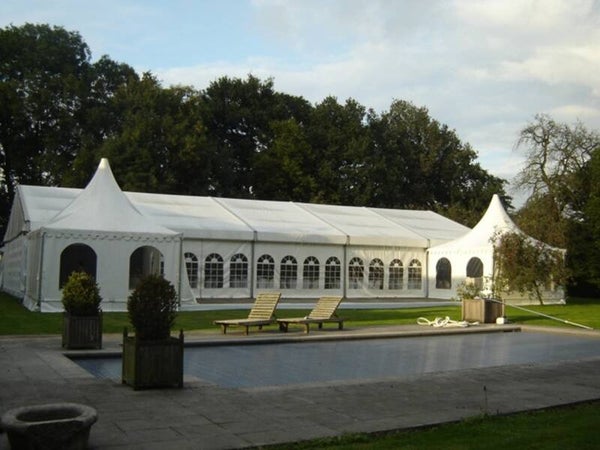 Alu-frame tent 6 x 21 m