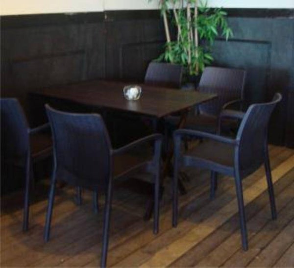 Houten klaptafel