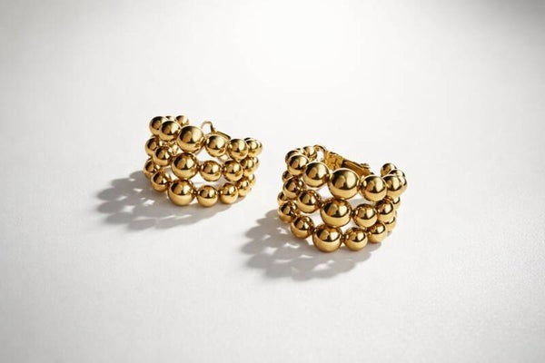 Oorbellen Beads small