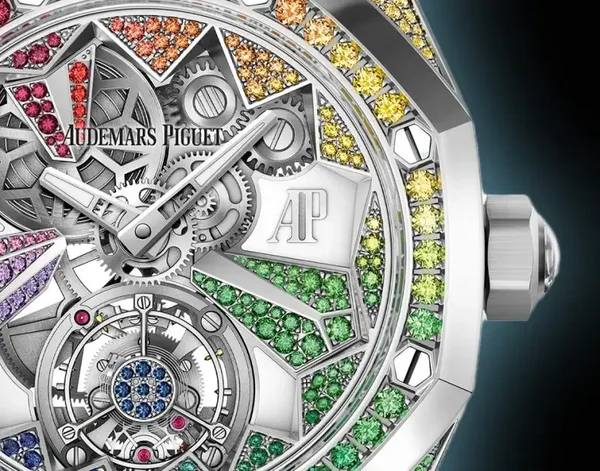 Audemars Piguet Royal Oak Concept 26227 Openworked 18 Carat White Gold Dial, 38.5 mm, Flying Tourbillon, Manual Winding