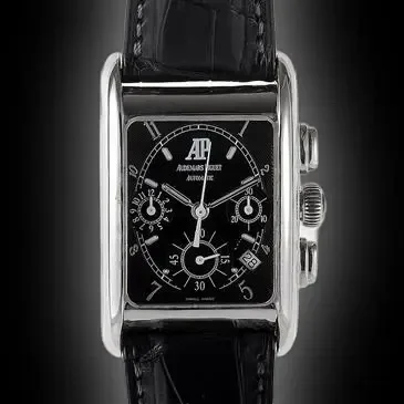 Audemars Piguet Edward Piguet 25925 Black Dial, 18kt White Gold, 36.0 mm, Men's Watch