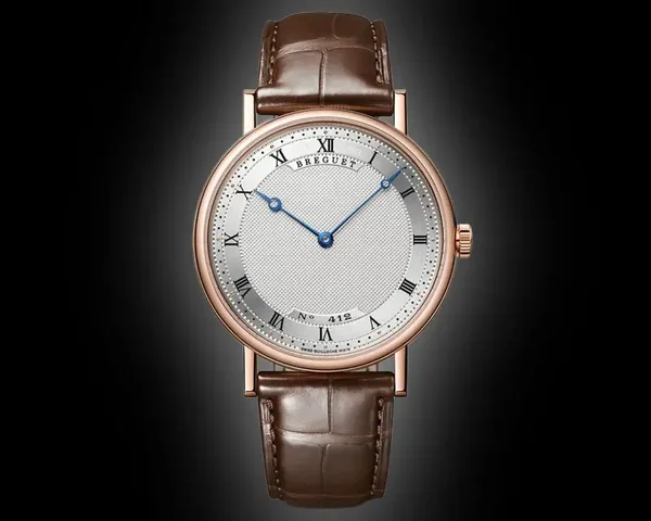 Breguet Classique 5157 Silvery Dial, 18K Rose Gold, 38.0 mm, Alligator