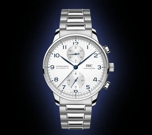 IWC Portugieser 3716 Silver Dial, Stainless Steel, 41.0 mm, Chronograph