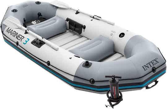 Schlauchboot Set (für 3 Personen / bis 300kg, 2 Paddel)