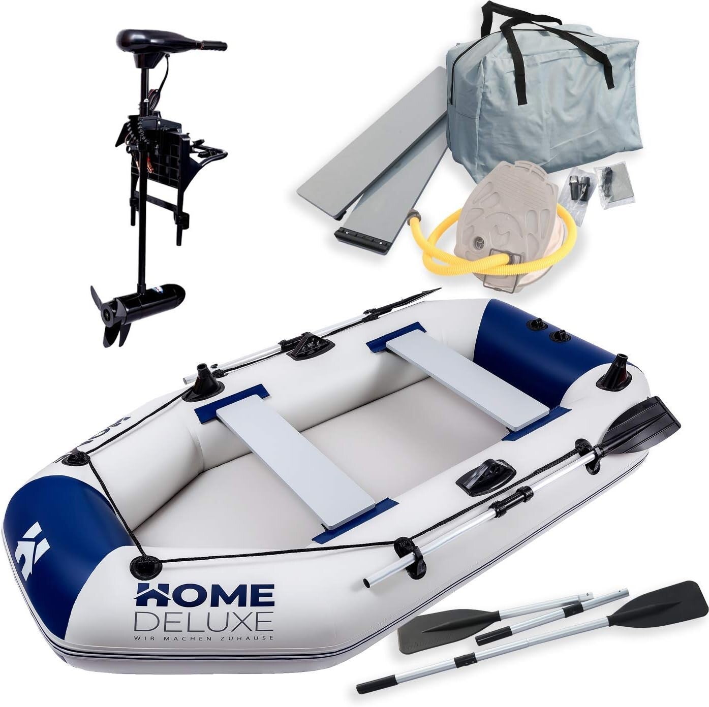 Schlauchboot - Pike - Material: strapazierfähiges PVC - Verschiedene Größen