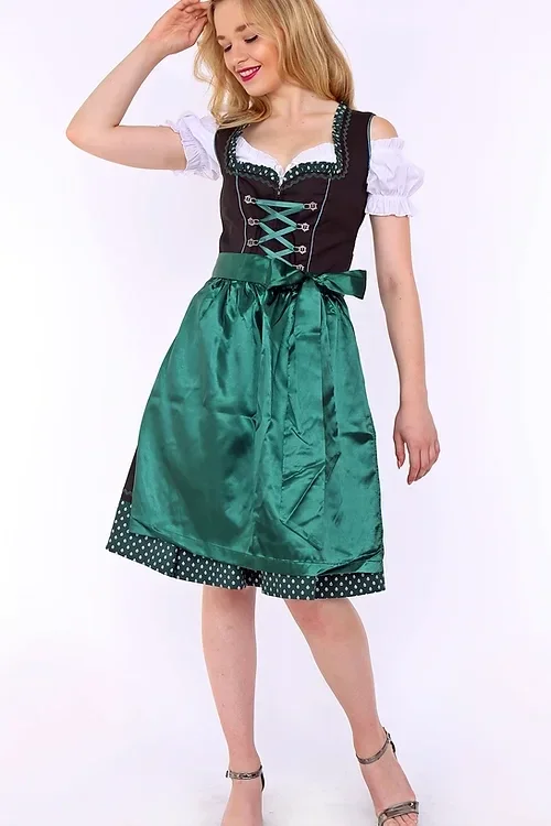 Grün  Dirndl