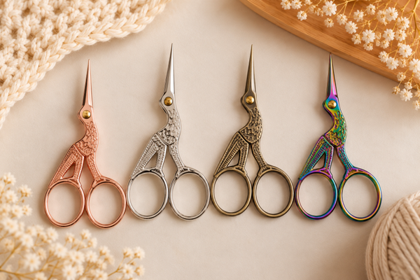 Stork Embroidery Scissors – 9.5 cm