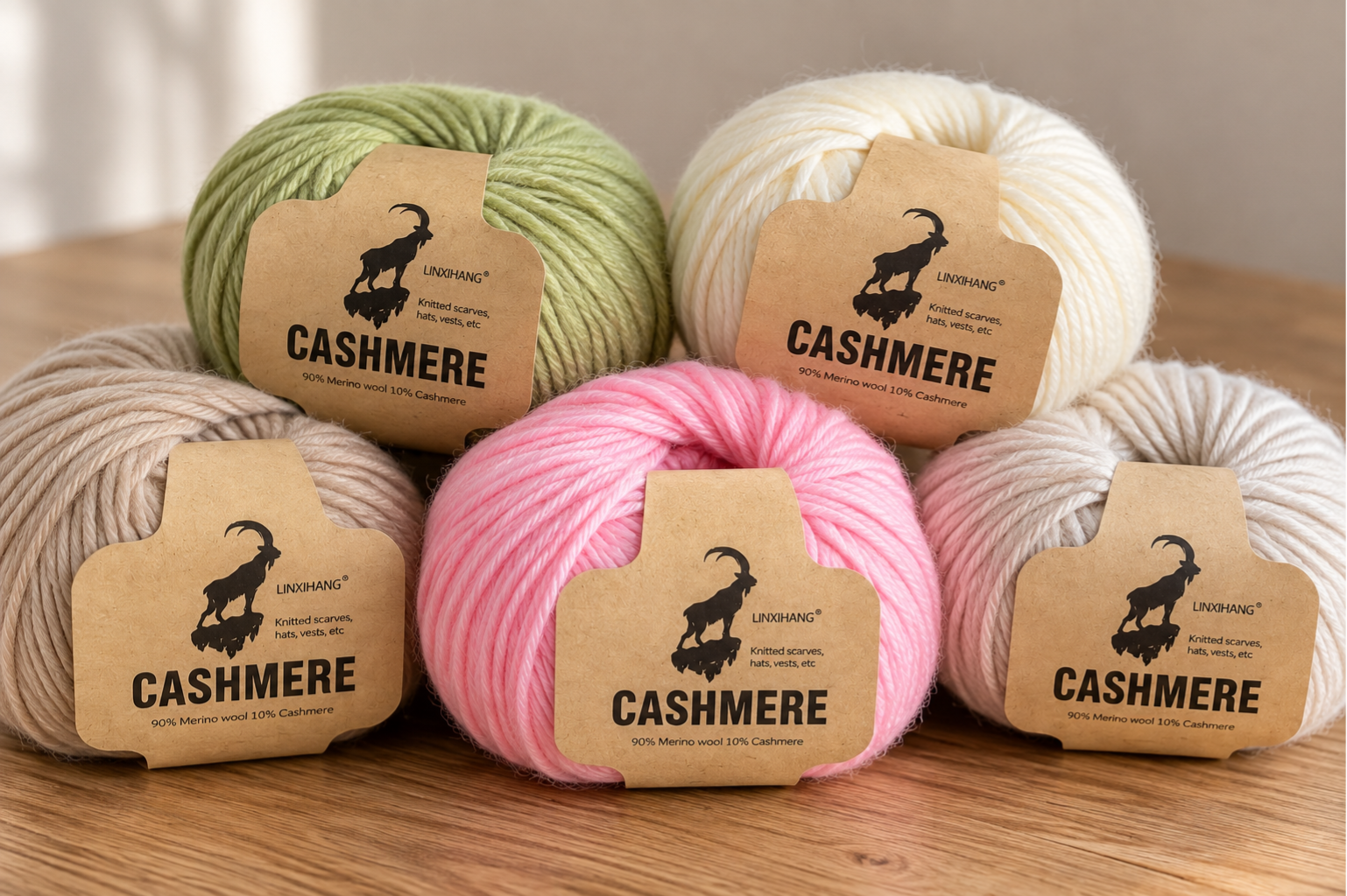 Cashmere – Merino Wool & Cashmere Yarn – 50g