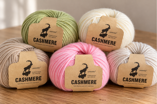 Cashmere – Merino Wool & Cashmere Yarn – 50g