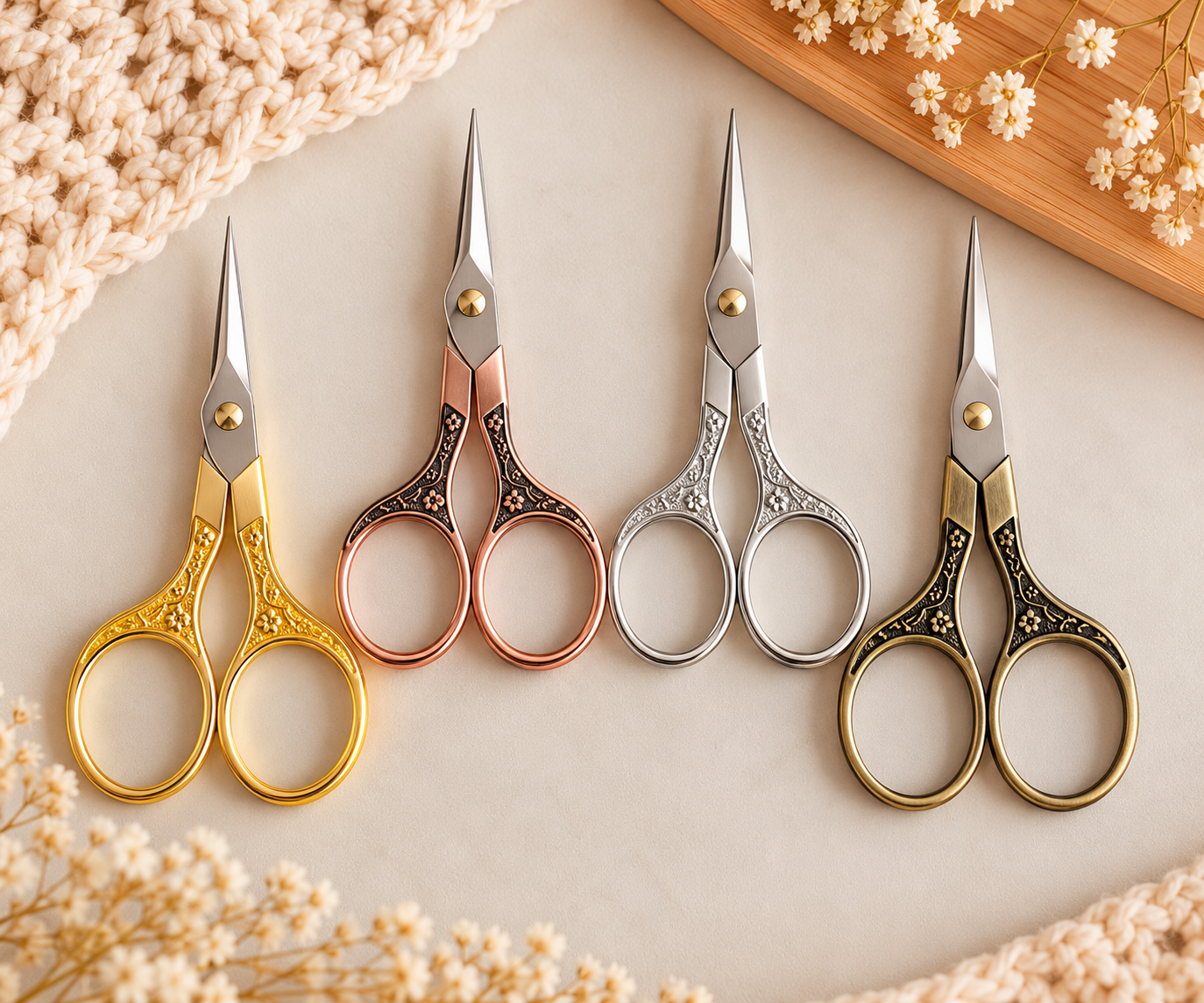 Vintage Embroidery & Craft Scissors
