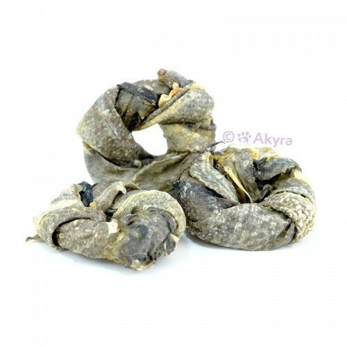 Kabeljauwhuid ringen 250gr