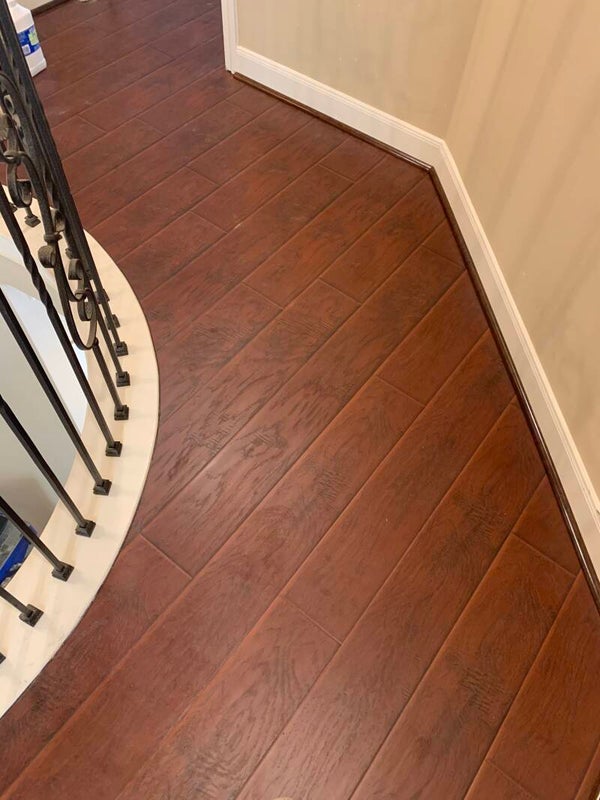 Installation of wooden floors