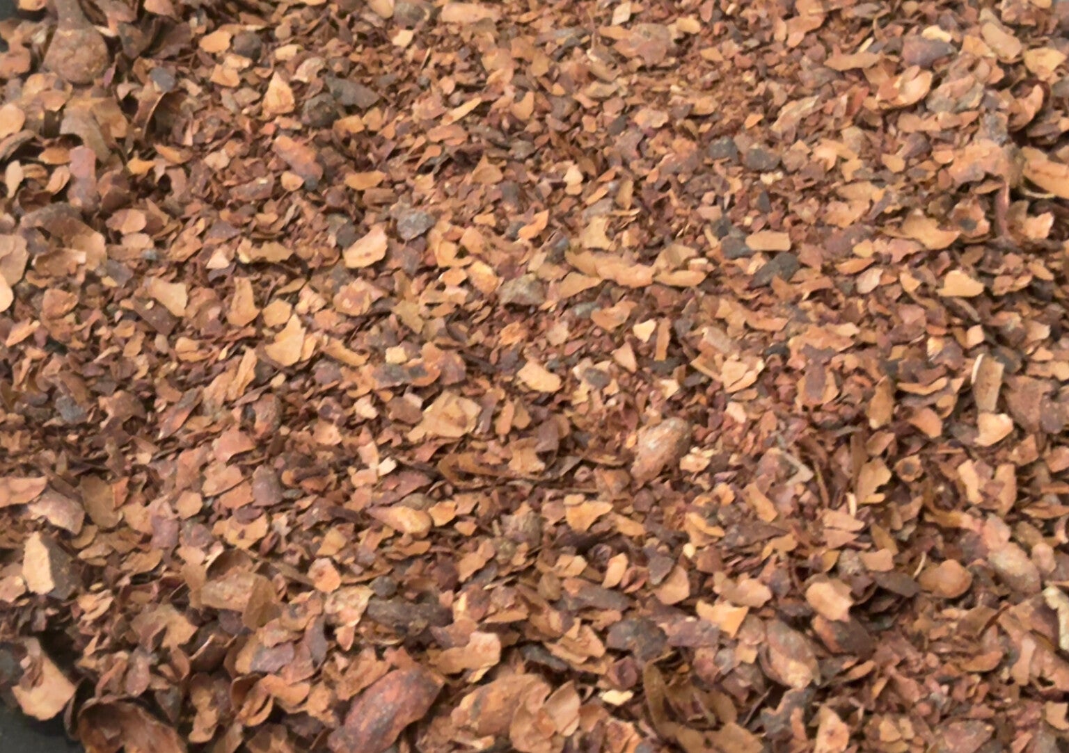 Écailles de la fève de cacao 250 grams