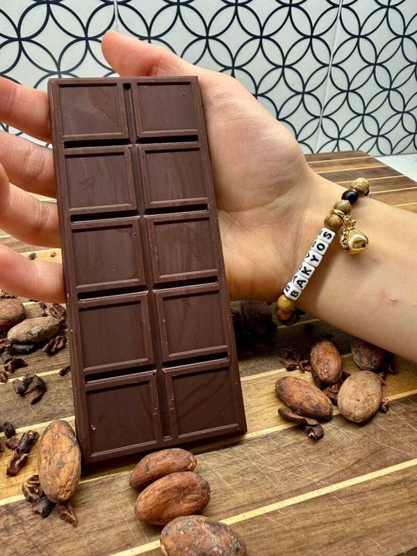 Chocolat noir au framboises 1x