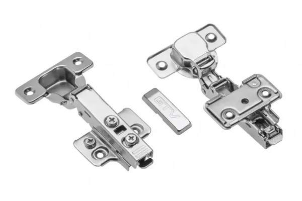 ZM-DCHC09-3DBEO Scharnier GTV DCHC opzet, H=0, softclose, korte pen, 3D, voor+achter, clip-on, zonder euro