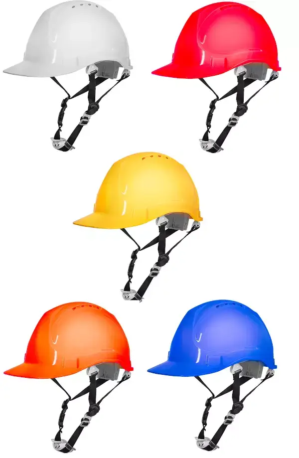 Hełm kask ochronny wentylowany - 4-punktowy