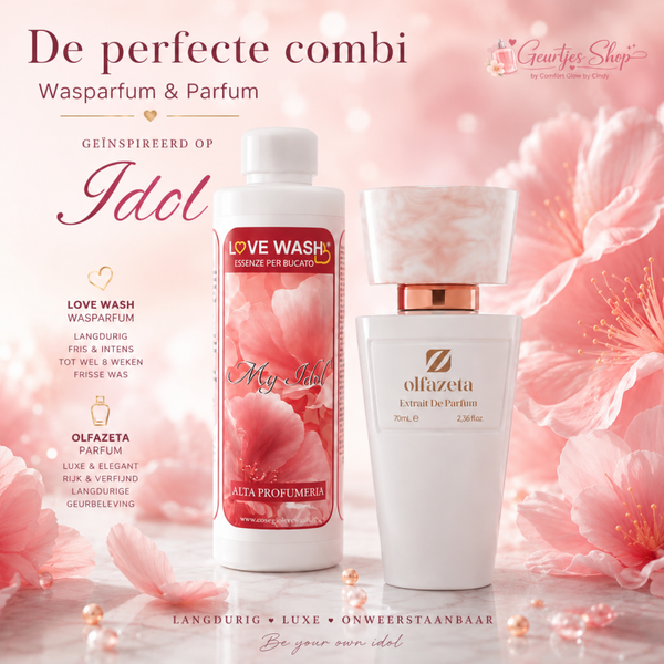 🌷 My Idol Set – Wasparfum & Parfum Geïnspireerd op Idôle