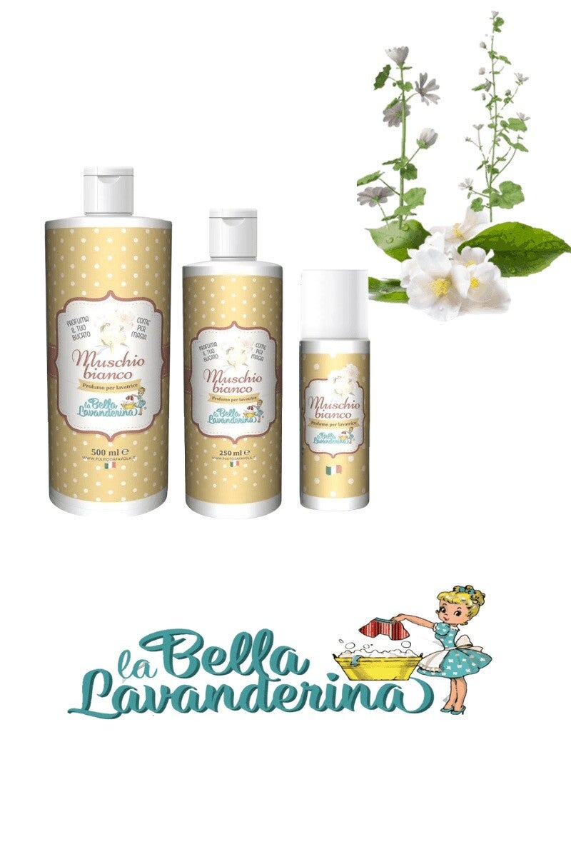 Wasparfum Muschio Bianco – Frisse Witte Musk Geur | La Bella Lavanderina