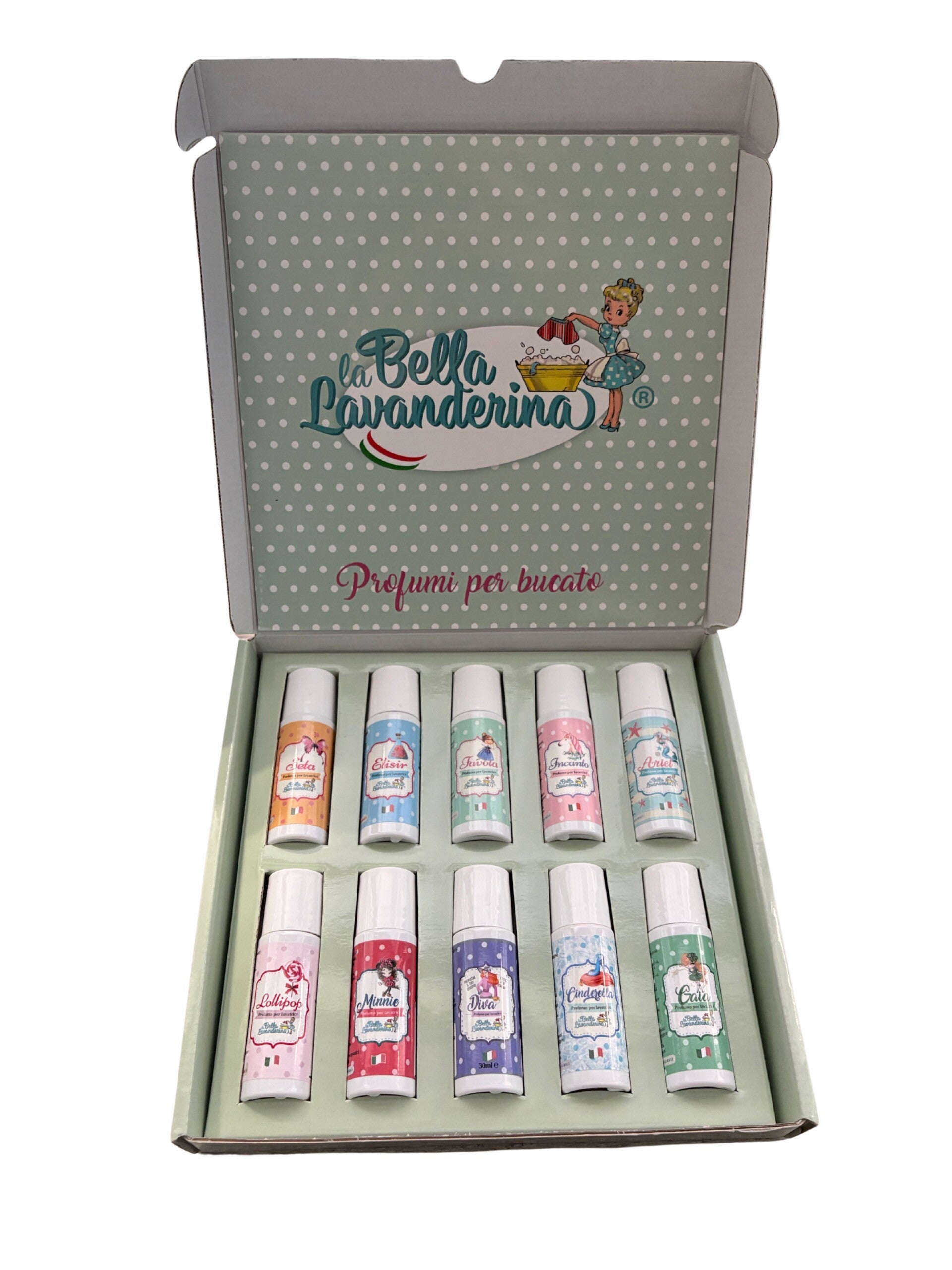 Wasparfum Collectie Box – 10 Geuren | La Bella Lavanderina