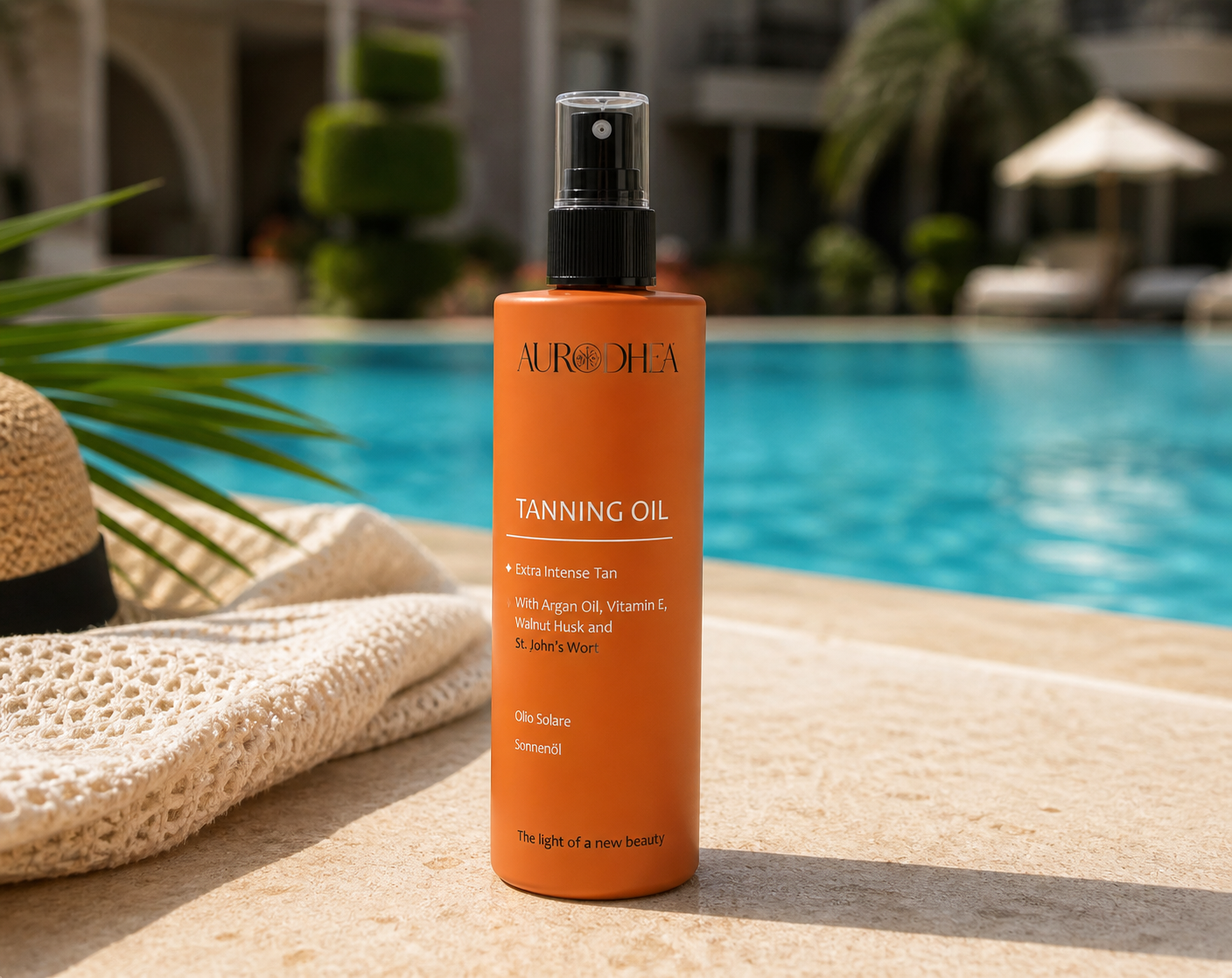 Aurodhea Tanning Oil – Intense Golden Tan & Glow (150 ml)