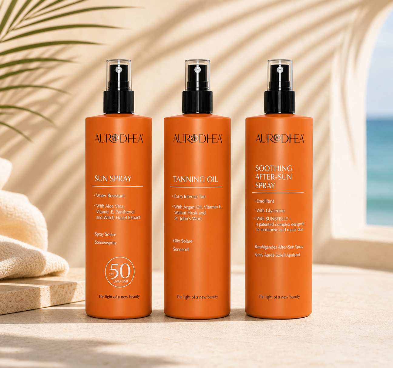 Zon Set SPF 50 + Tanning Oil + After Sun – Maximale Bescherming & Veilige Glow