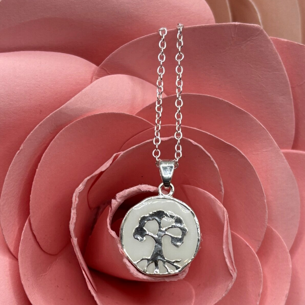 Collier Bhodia arbre de vie au lait maternel
