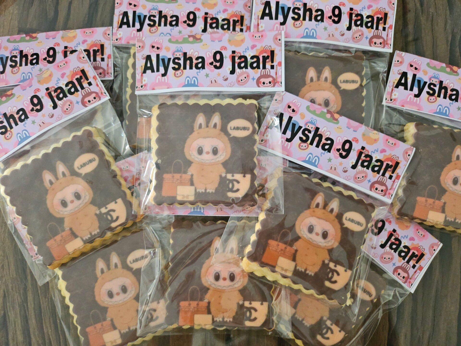 Traktatie koeken Labubu