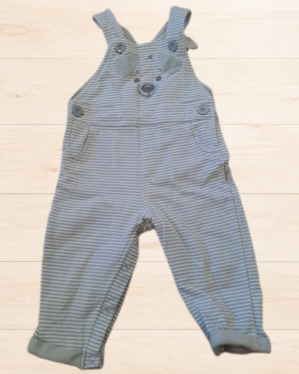Latzhose Grau Gr. 74