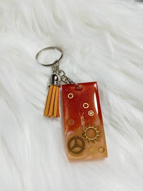 Portachiavi con ingranaggi