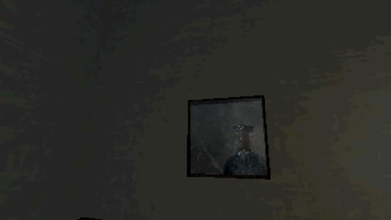 Looking in a mirror and seeing a young lighthouse keeper.