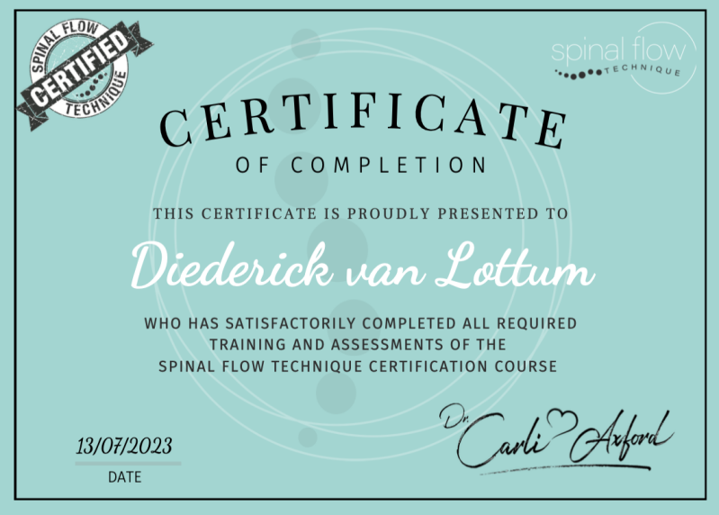 Spinal Flow opleiding nederland